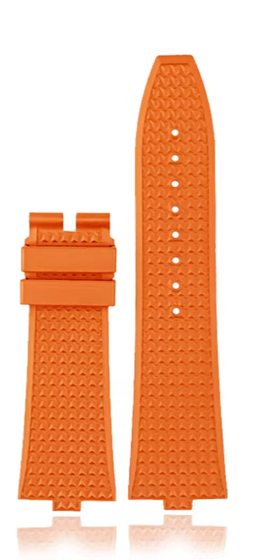 7mm Rubber Watch Band Fits Vacheron Constantin 450 Cross Sea 4500V 5500v 7900v