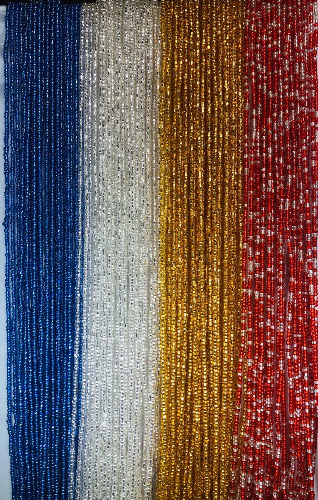 28″-50″ Elegant Tie On African Waist Beads Belly Chain Jewelry Waist Controller