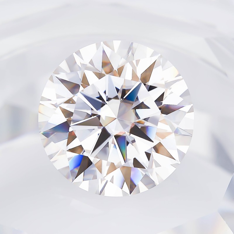 US Small Size Wholesale Loose Moissanite Round GRA VVS D 0.8mm-2.9mm for Jewelry