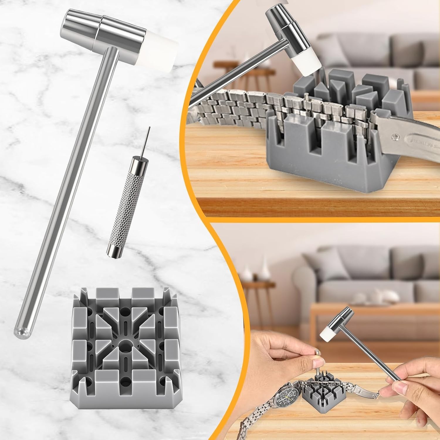 Professional Watch Link Removal Kit – Durable Tools for Easy Band Adjustments