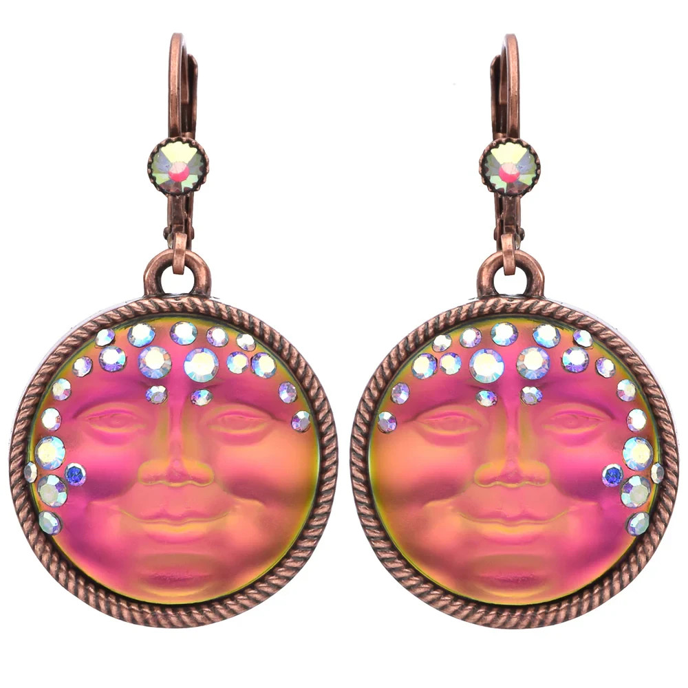 Kirks Folly Mystic Venus Seaview Moon Compass Pendant Earrings Copper Necklace