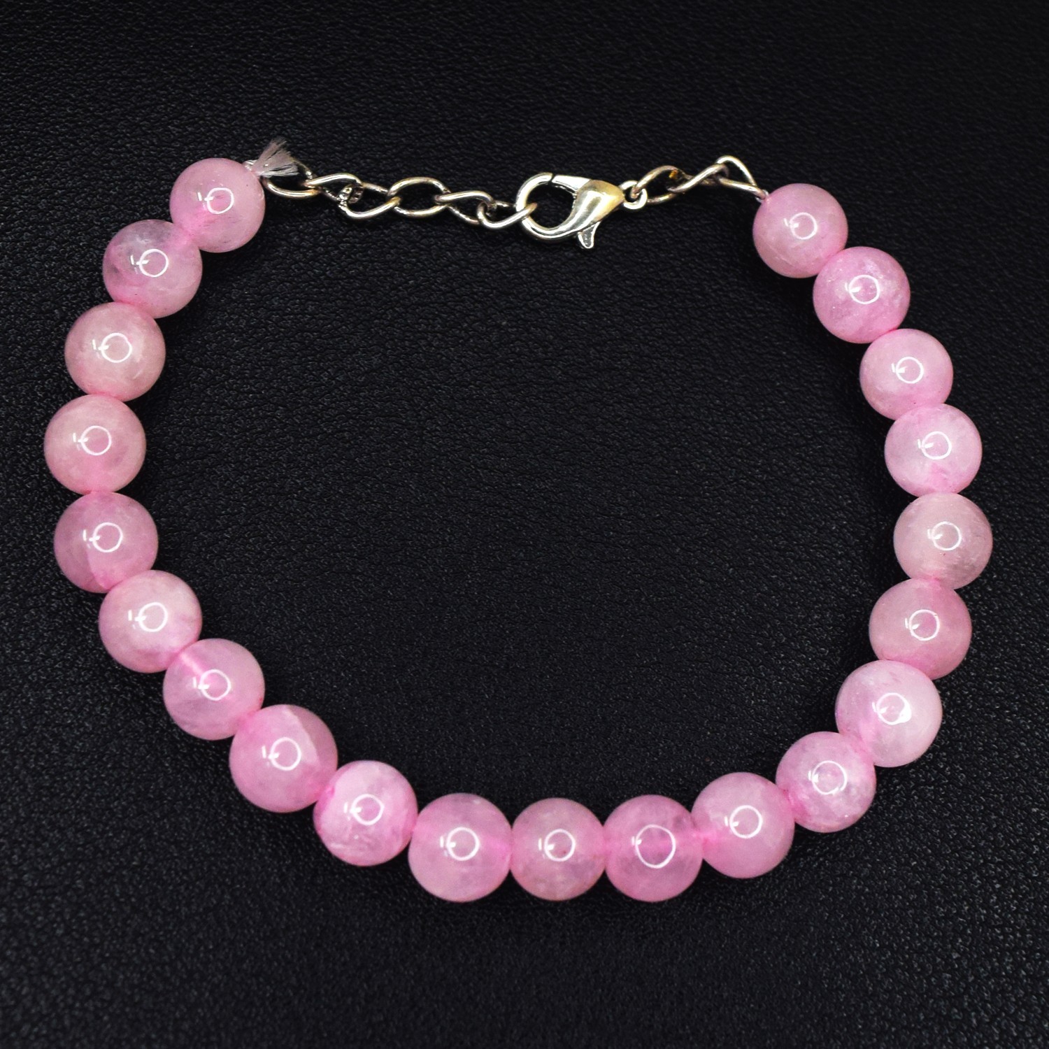 Top Quality Fantastic Rose Quartz 81.00 Cts Stunning Beaded Bracelet RK 70 AZ26