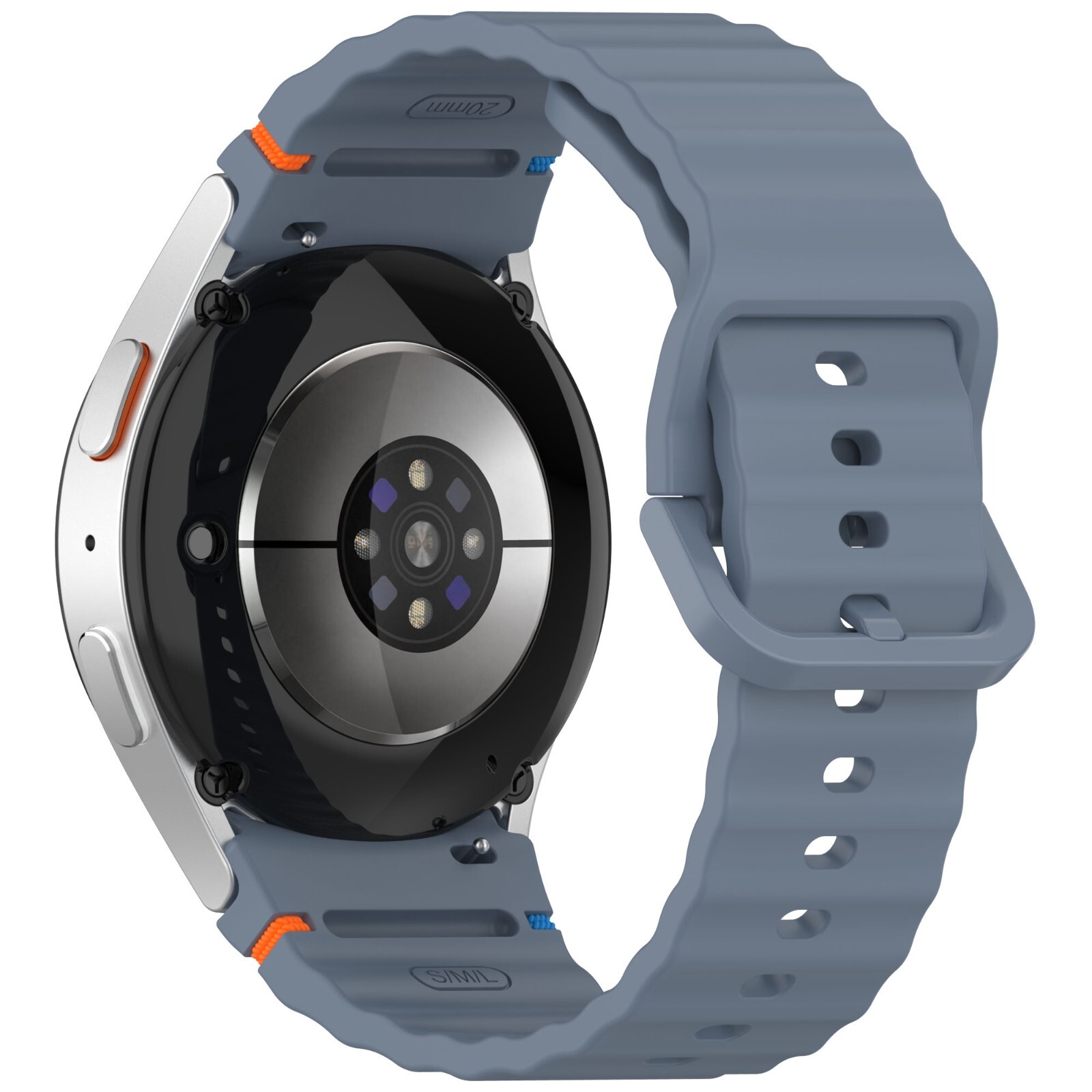 Samsung Galaxy Watch 7 6 Classic 5 Pro 4 3 Active 2 20mm Silicone Strap Band