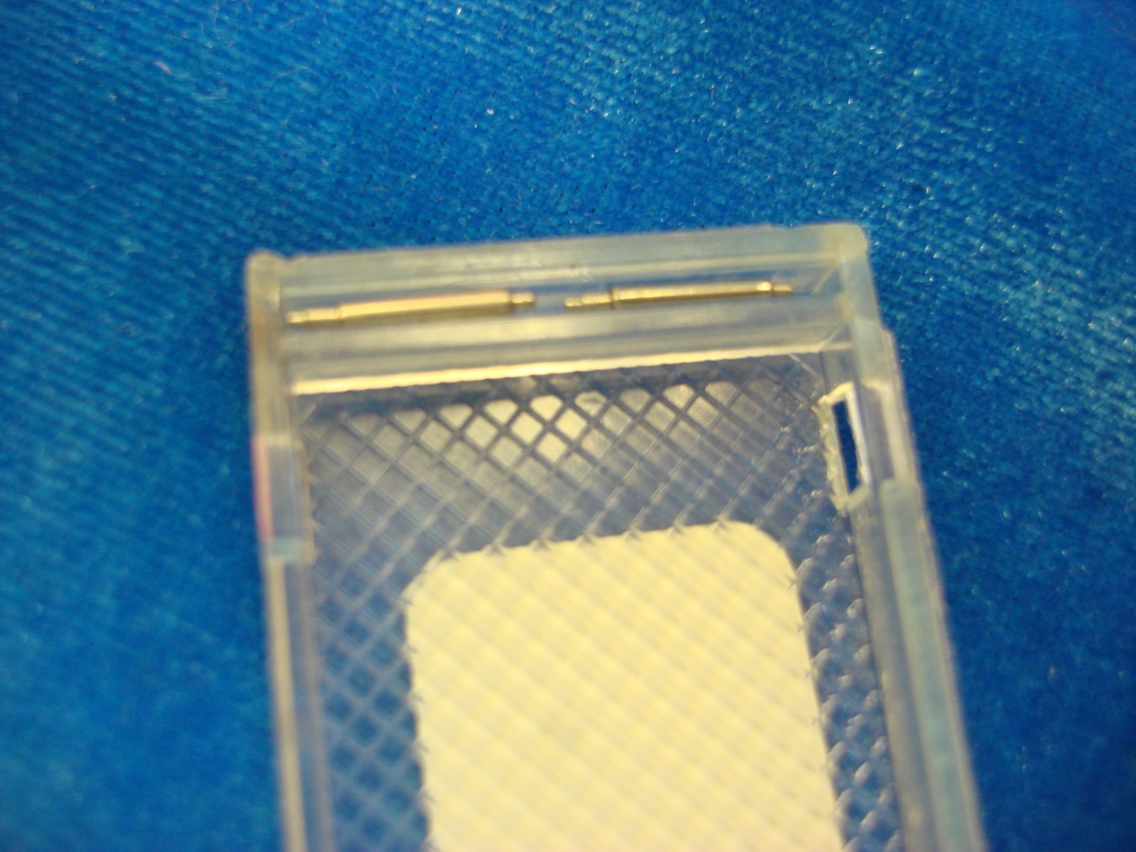 VINT. FLEX-ON BY KREISLER – GOLD TONE STAINLESS WATCH BAND – NOS – 8- 11 MM