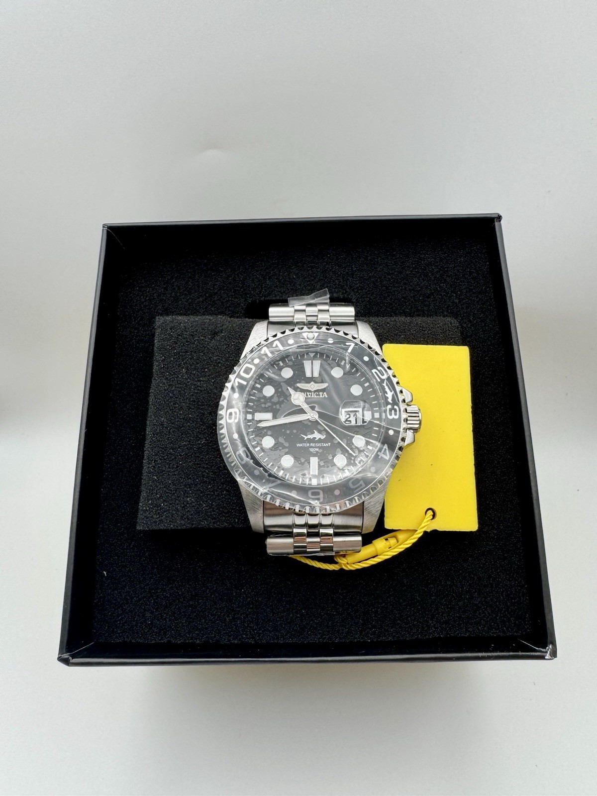 Invicta Pro Diver Heritage 35129 Men’s 43mm Black Dial Steel Watch New Box