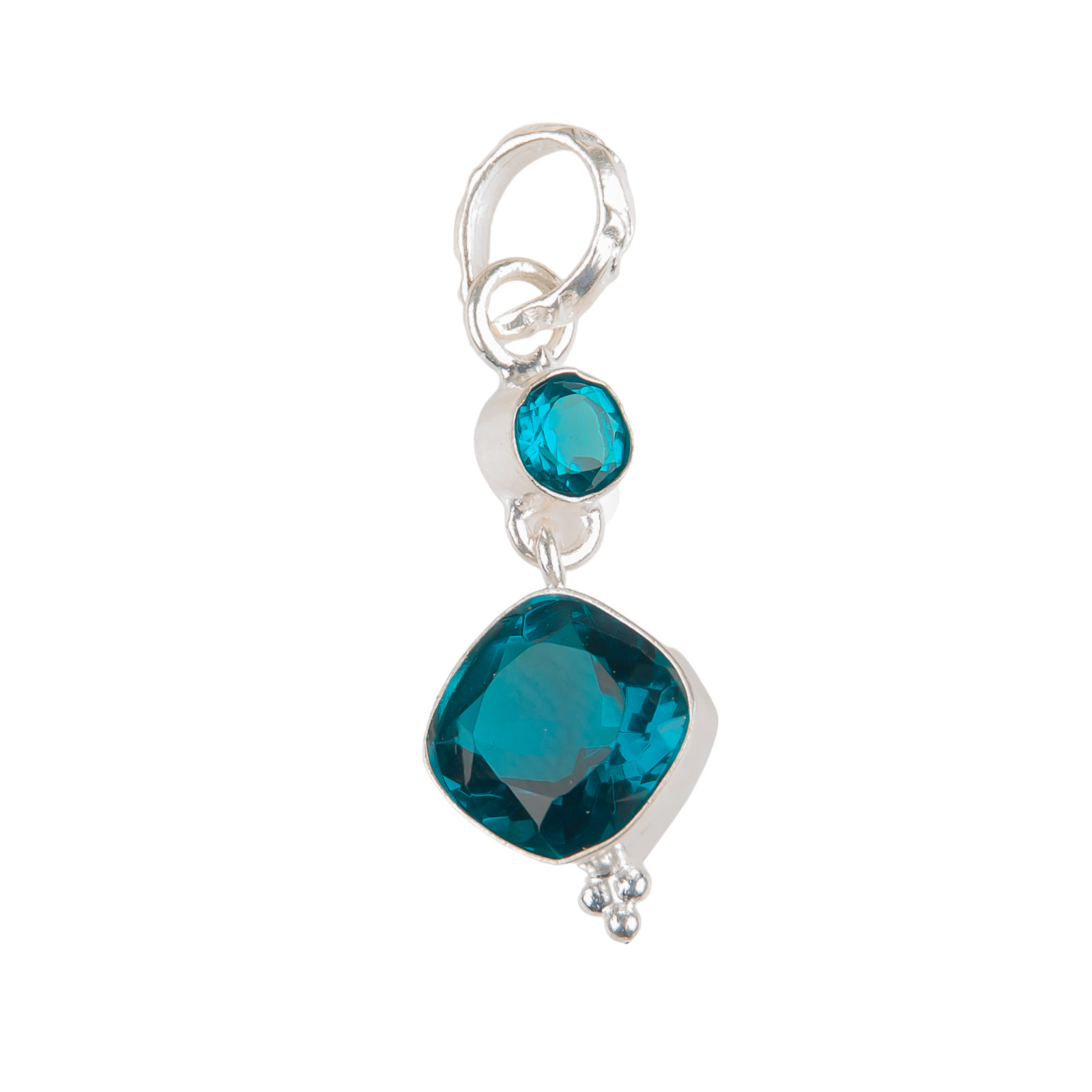 Apatite Gemstone 925 Sterling Silver Jewelry Handmade Pendant1.60″ Gift For Wife