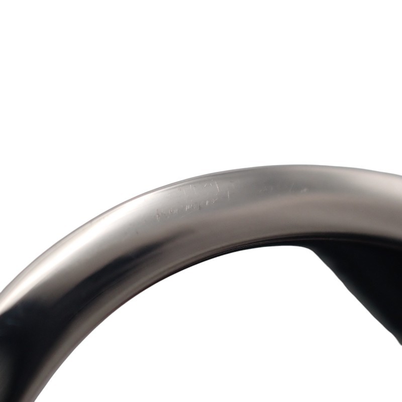 HERMES #13(JP Size) ring Silver/black Silver925 Women