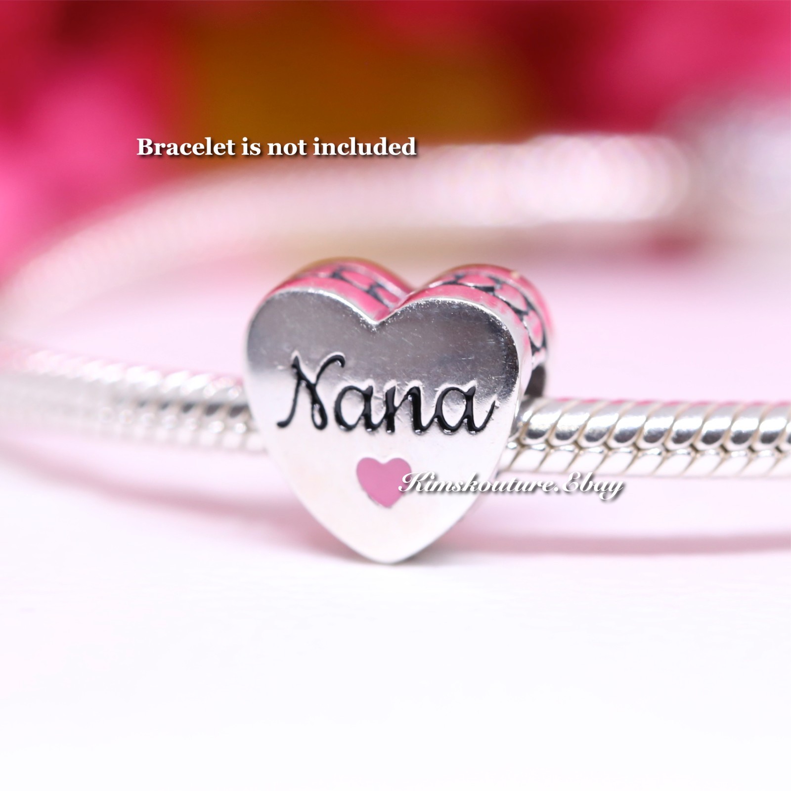 Pandora Charm – Nana Heart Sterling Silver ALE S925 ENG792015_173