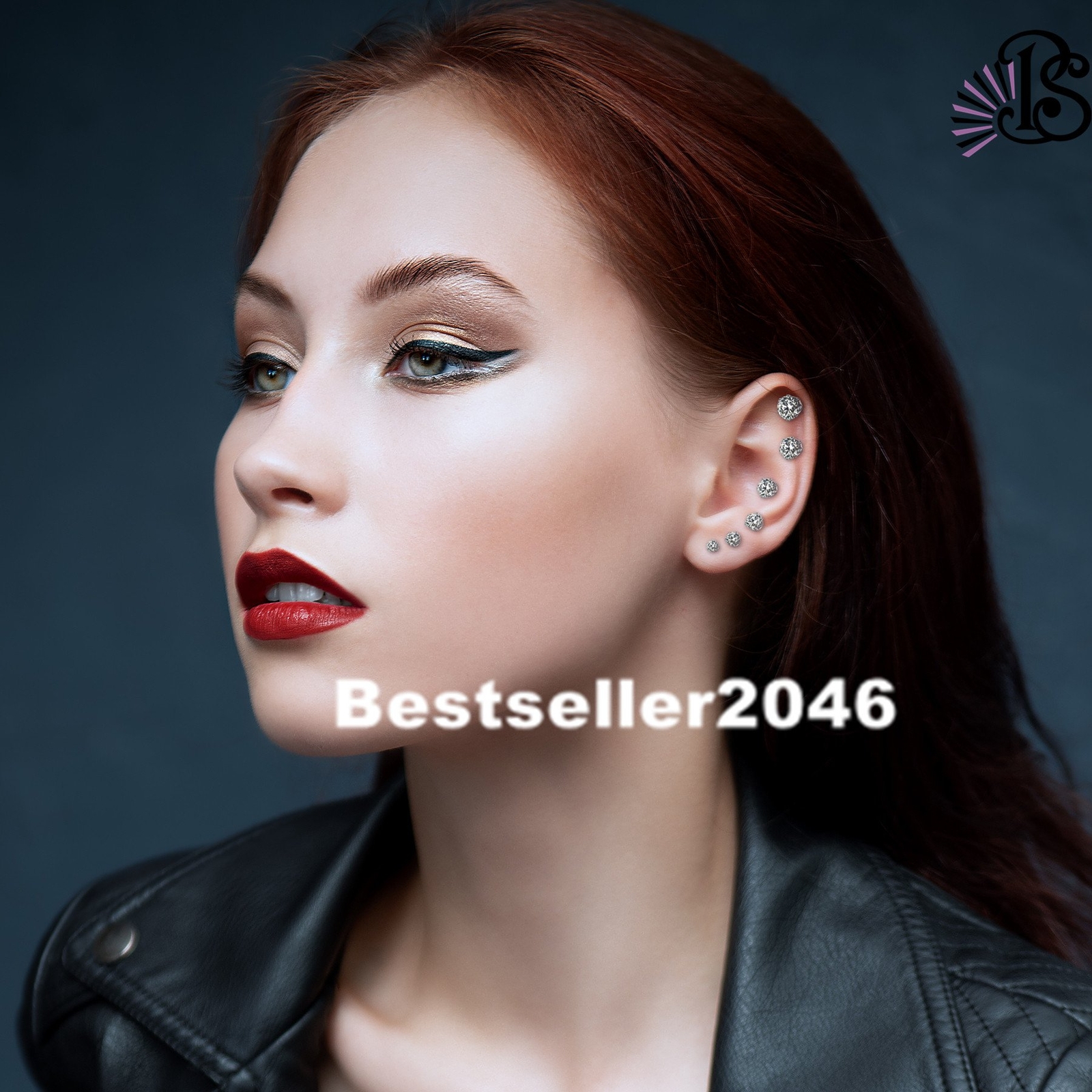 6 Pairs Stainless Steel Round Cubic Zirconia Stud Earrings Set for Men Women