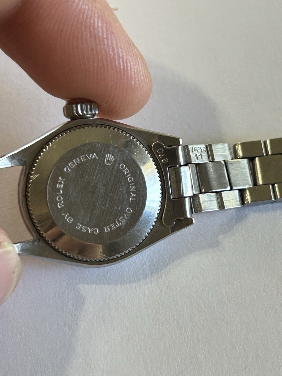 Vintage Tudor Ladies Princess Oysterdate Ref.7576/0 1968 Automatic Rolex Band