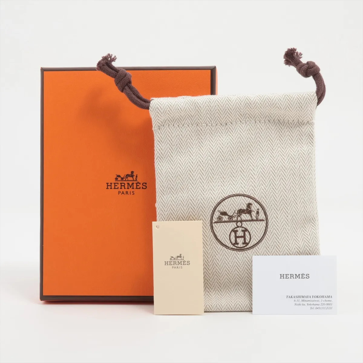 Hermès Mini-pop H GD1202 Necklace GP Greige x gold