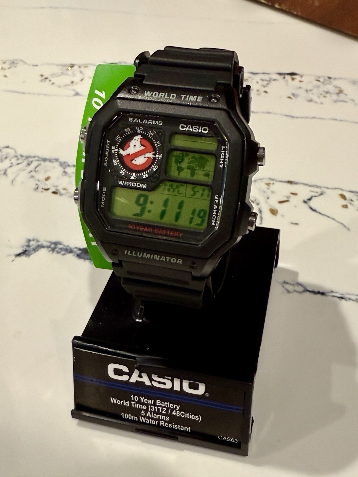 Custom Ghostbusters Watch – Casio Royale AE1200