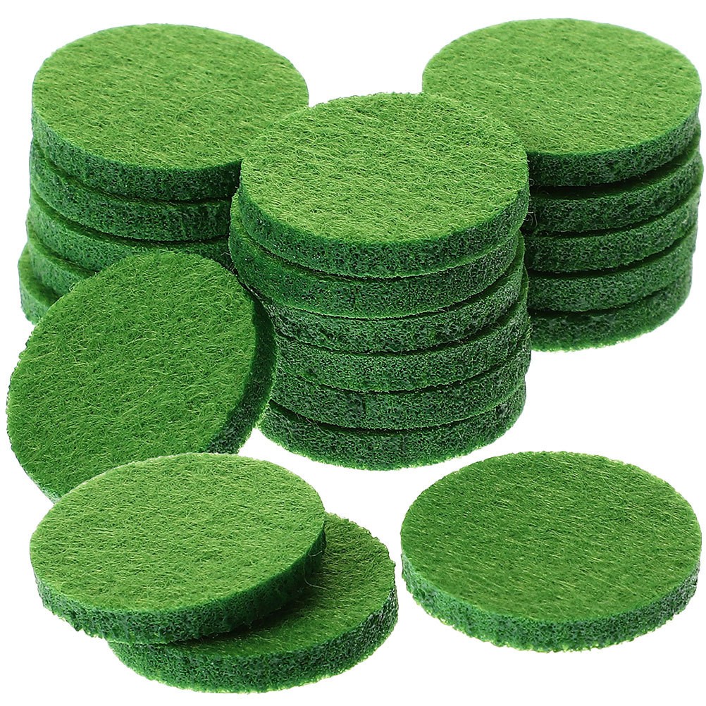 50 Pcs Mini Aromatherapy Pad Essential Oil Diffuser Cotton Pads Scent