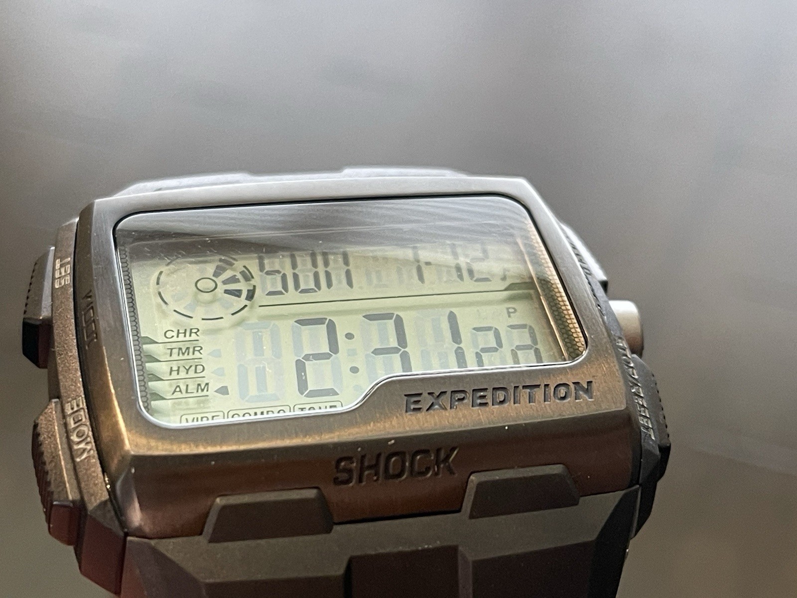 Timex Expedition TW4B02500 Grid Shock 50mm. Cleaned, New Grease, New Batt.
