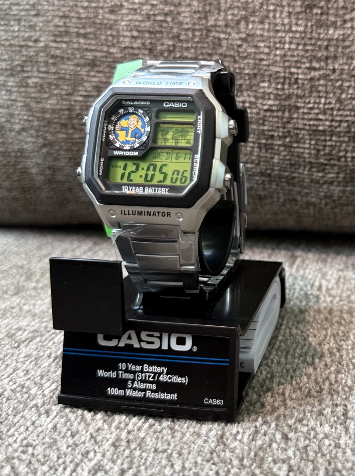 Casio AE1200 Fallout Inspired – Version 3 (Custom Mod)