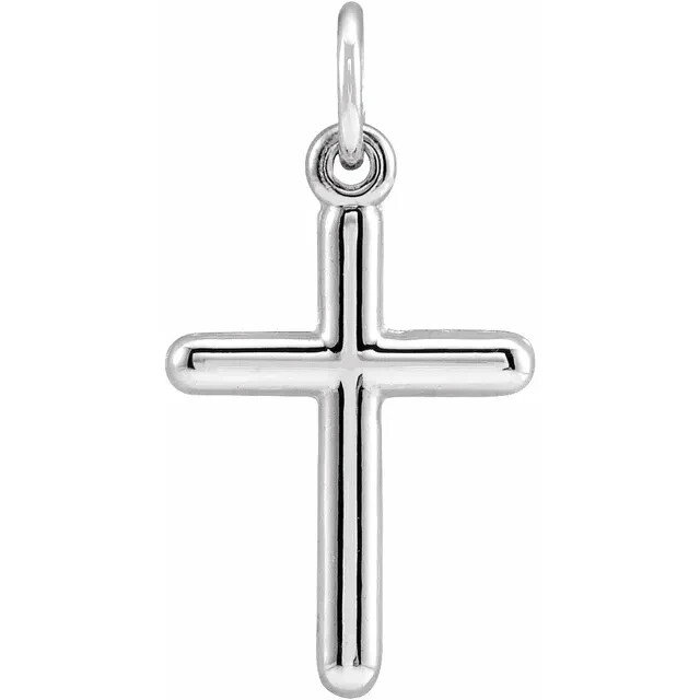 14K Gold Die-Struck Cross Pendant 20 x 10.4 mm w/ Gold-Filled Chain – Bestseller
