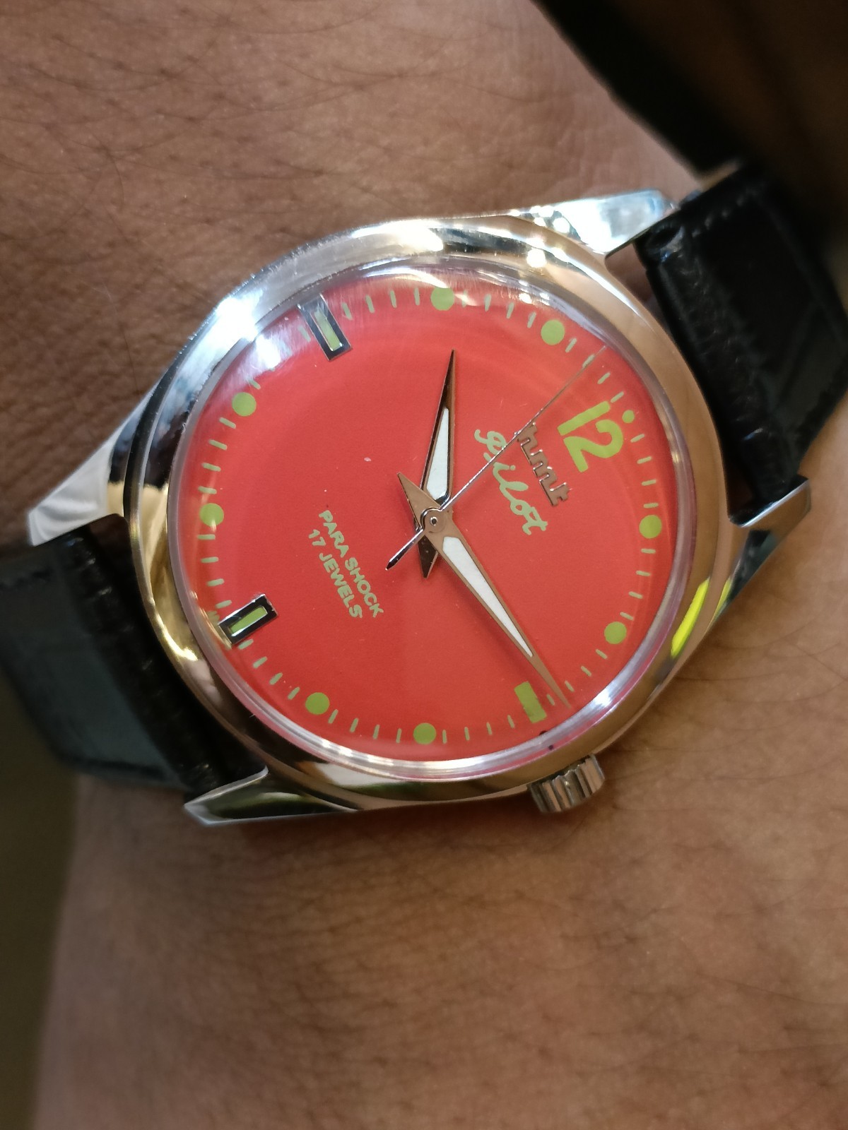 REFURBISHED HMT PILOT 17J WINDING 0231 INDIA MEN’S WORKING CONDITION
