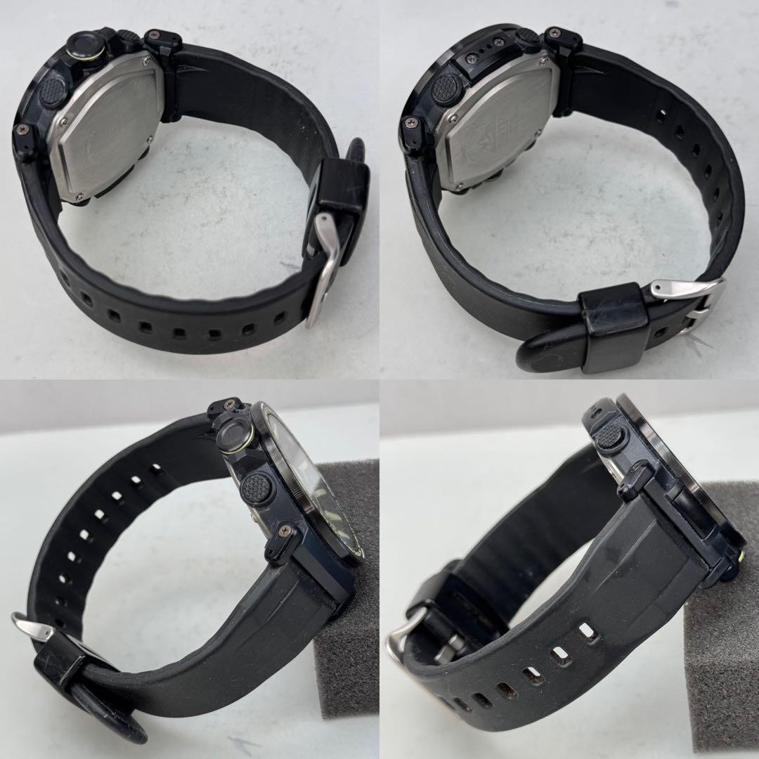 Excellent Condition PROTREK PRG 650YL Tough Solar Black Ana Digi Working