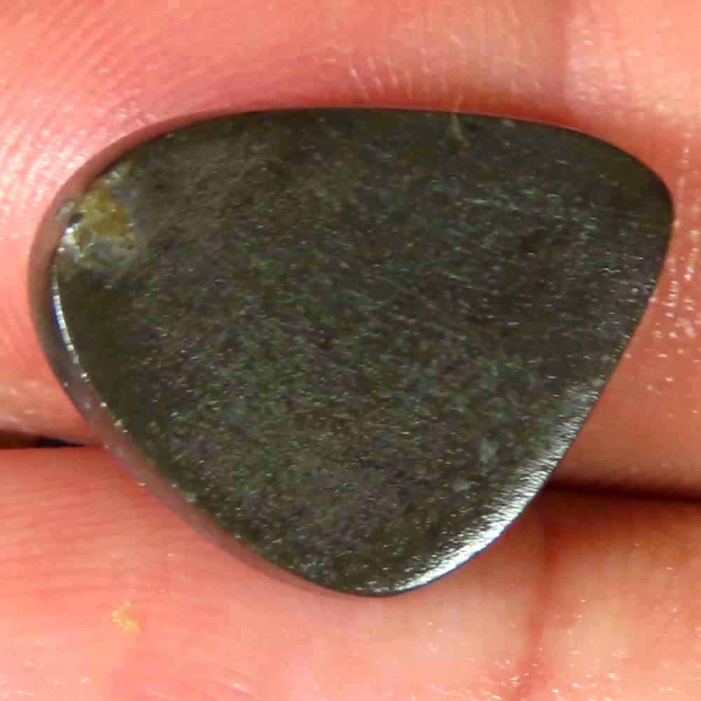 9.45Cts Charming 100% Natural Ammolite Canadian Cab 12x16x4mm Original Gemstone