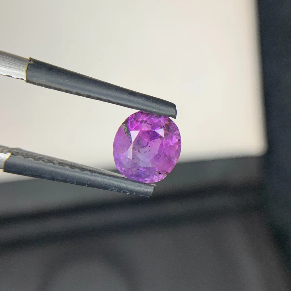 5 Ct Natural Corrundum Kashmir Sapphire Oval Shape Loose Gemstone