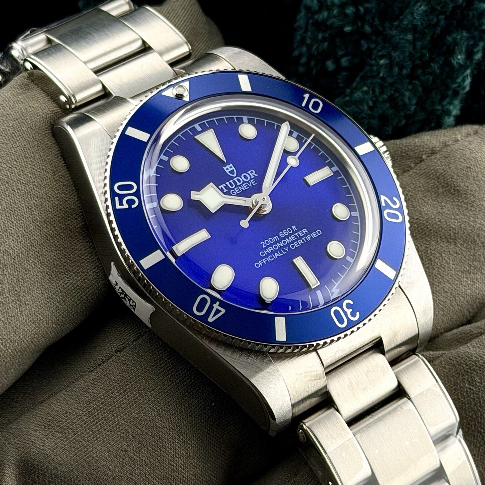2026 Fully Stickered Tudor Black Bay 54 Blue Dial Stainless Steel M79000B-0001.