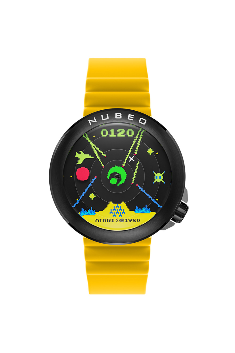 Ventana Automatic Atari Missile Command Limited Edition Black Dial / Silicone St