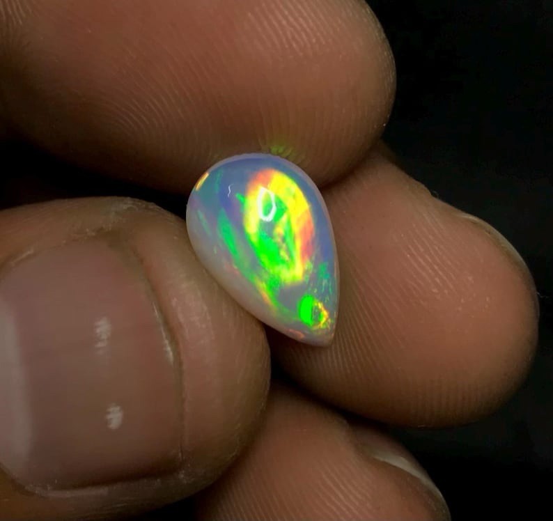 13.5×8.5 mm 2.40 Ct Natural Welo Ethiopian Opal Loose GemstoneNS-169