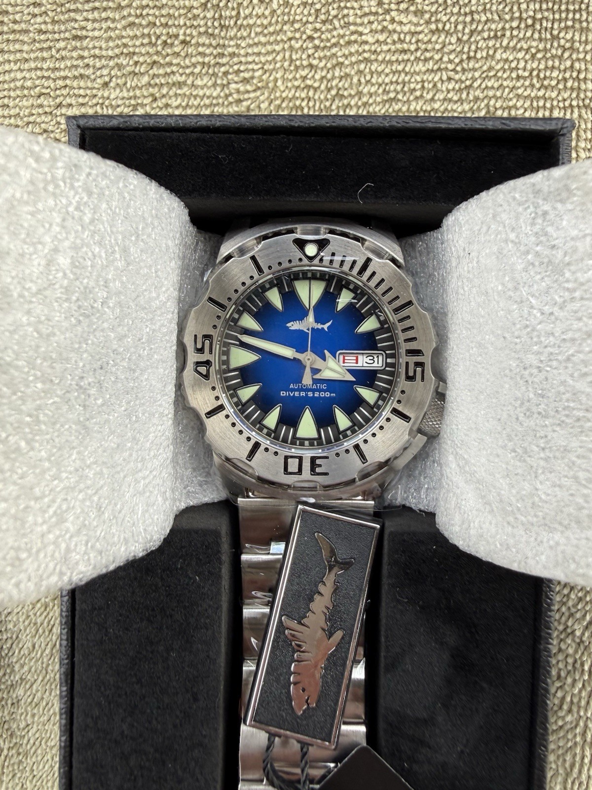 HEIMDALLR SHARKTOOTH MONSTER Blue Dial