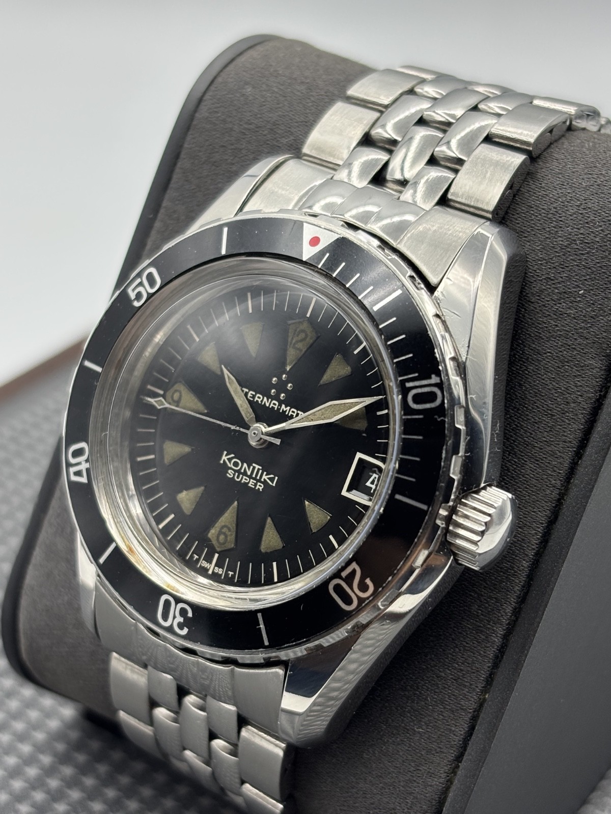 *ULTRA RARE FULL SET* Eterna-Matic KonTiki Super 130 FTP-3 Gay Freres bracelet