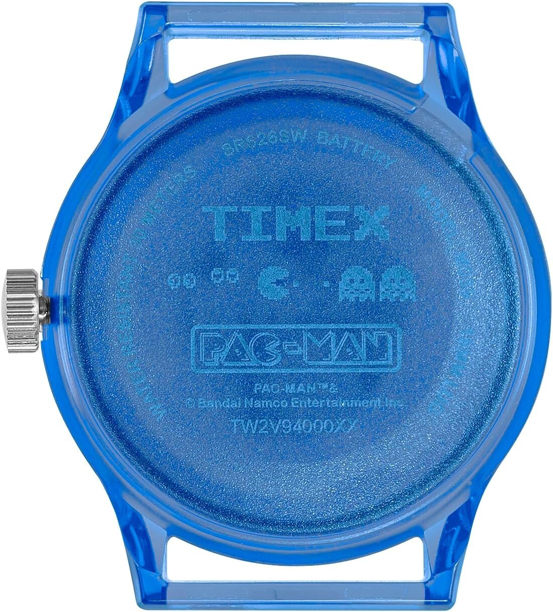 Timex Pac-Man Collaboration Camper TW2V94000 Quartz 30mm Wrist Watch Light Blue