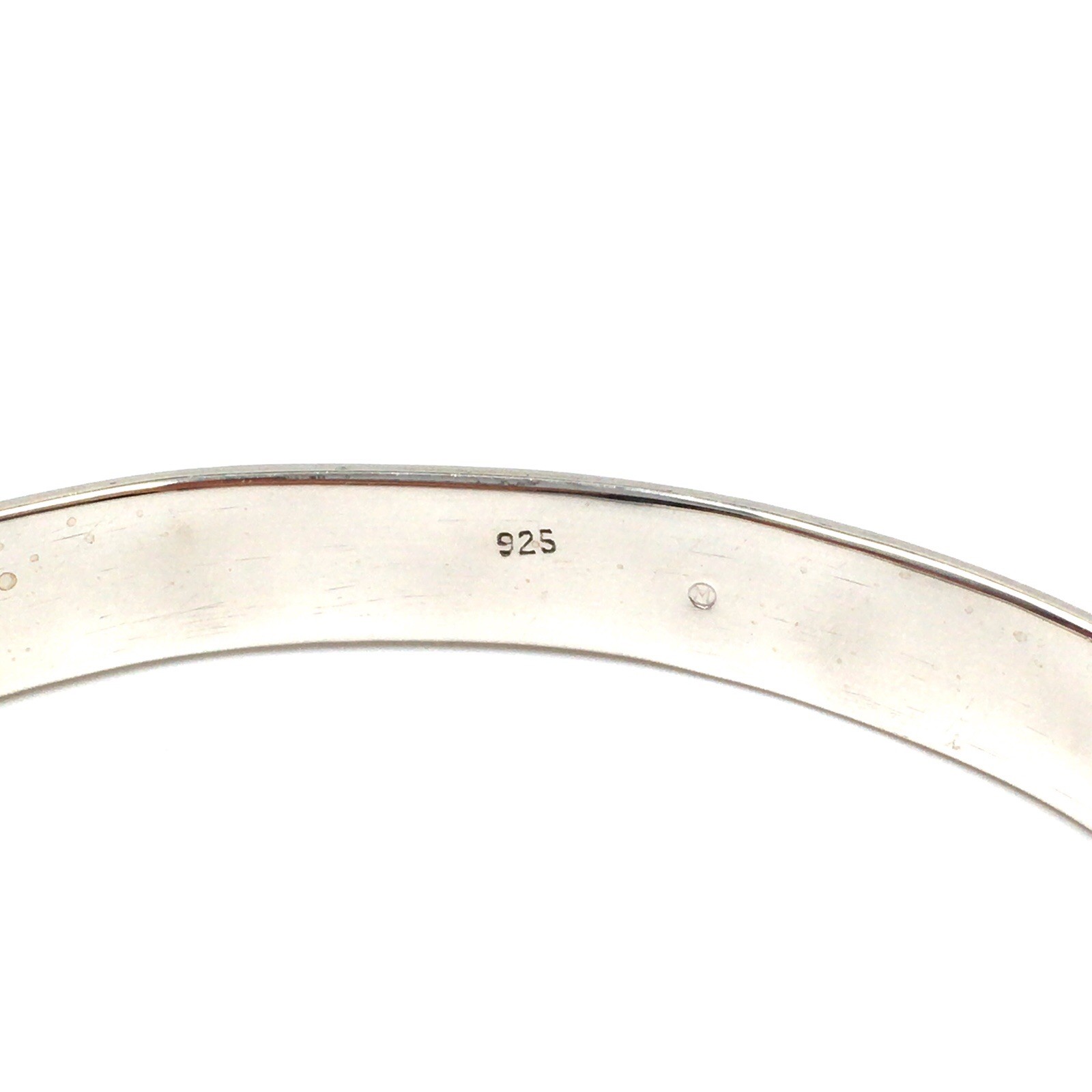 Modern Bangle Solid 925 Sterling Silver Bracelet Unisex Bangle 8mm Jewellery