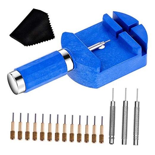 Watch Link Removal Tool Kit – Replacement Pins and Pin Punches for Bracelet
