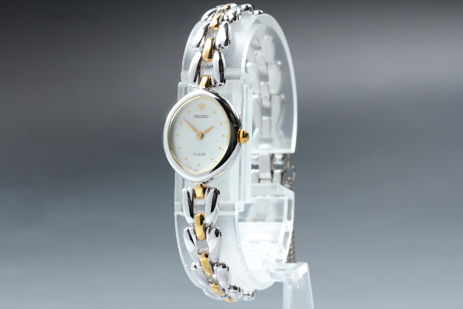 [MINT] Seiko TISSE 1F20-5200 17mm White Dial Quartz Women’s Watch From JAPAN