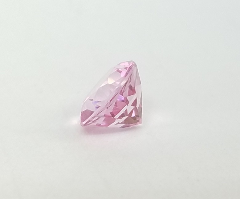 6.1 Carat oval synthetic Pink stone loose Gemstone 12.2MM X 10.1MM