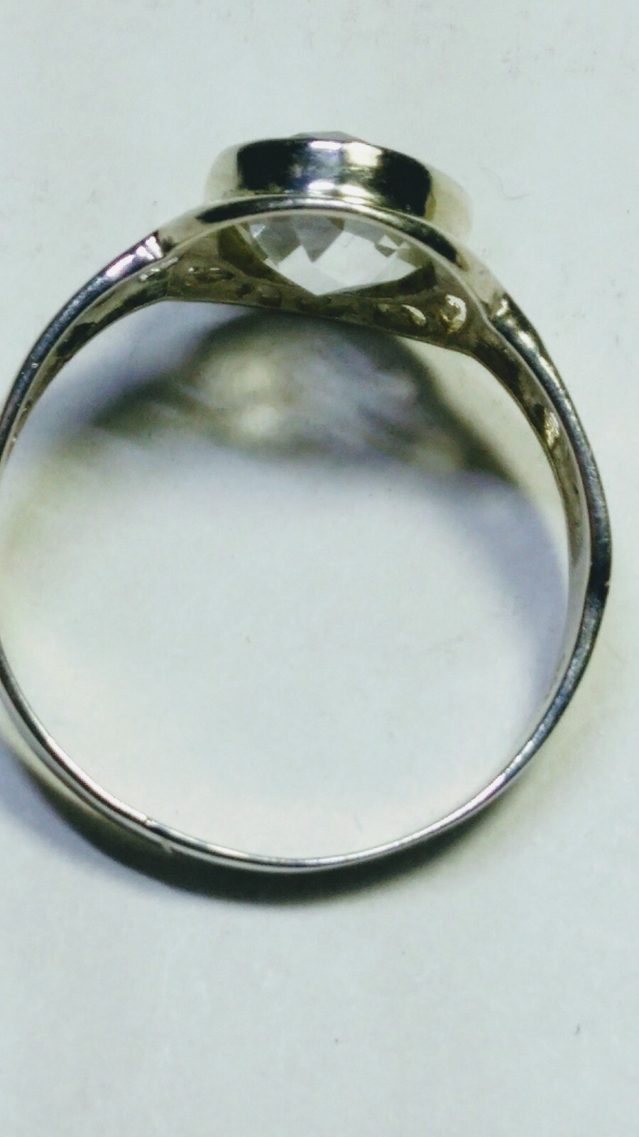 CUTE NATURAL LEMON QUARTZ IN .925 STERLING SILVER RING SIZE 9.0!