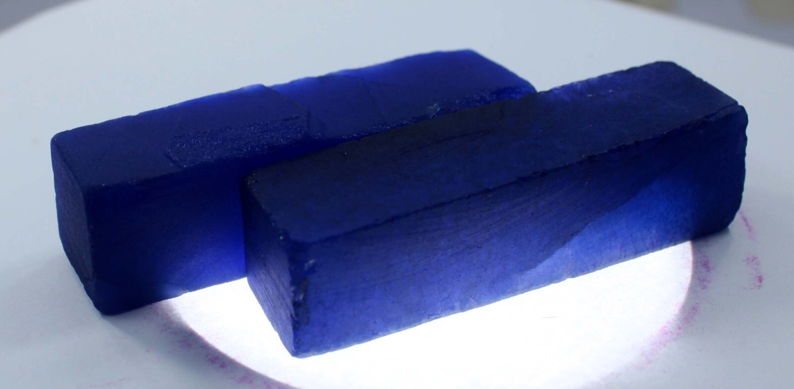530 Ct Natural Sapphire Huge Rough Earth Mined Certified Blue Loose Gemstone