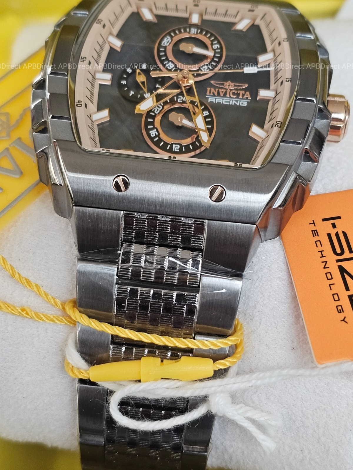 Invicta – S1 Rally – Gunmetal / Rose Gold Multifunction Quartz Mens Watch