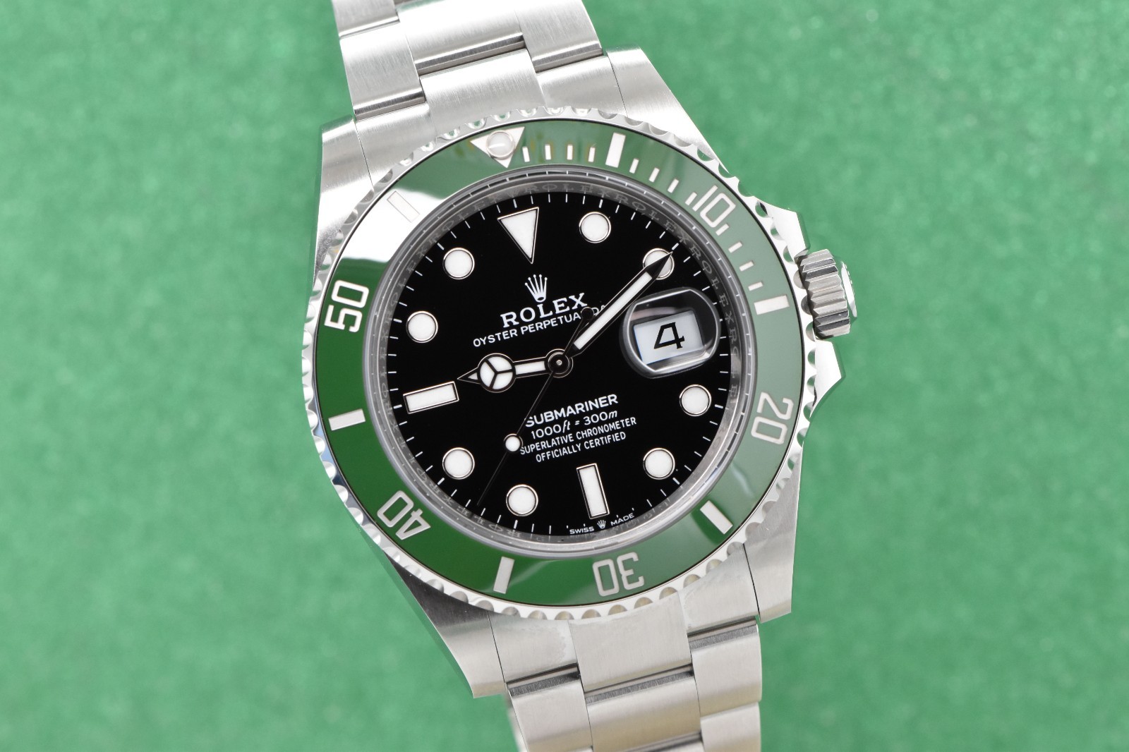 2025 Rolex Submariner Date 41mm Steel “Starbucks” MK2 Green Bezel 126610LV FS