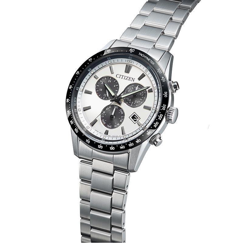 Citizen Collection BL5614-59A Eco-Drive White Silver Black Analog Men’s Watch