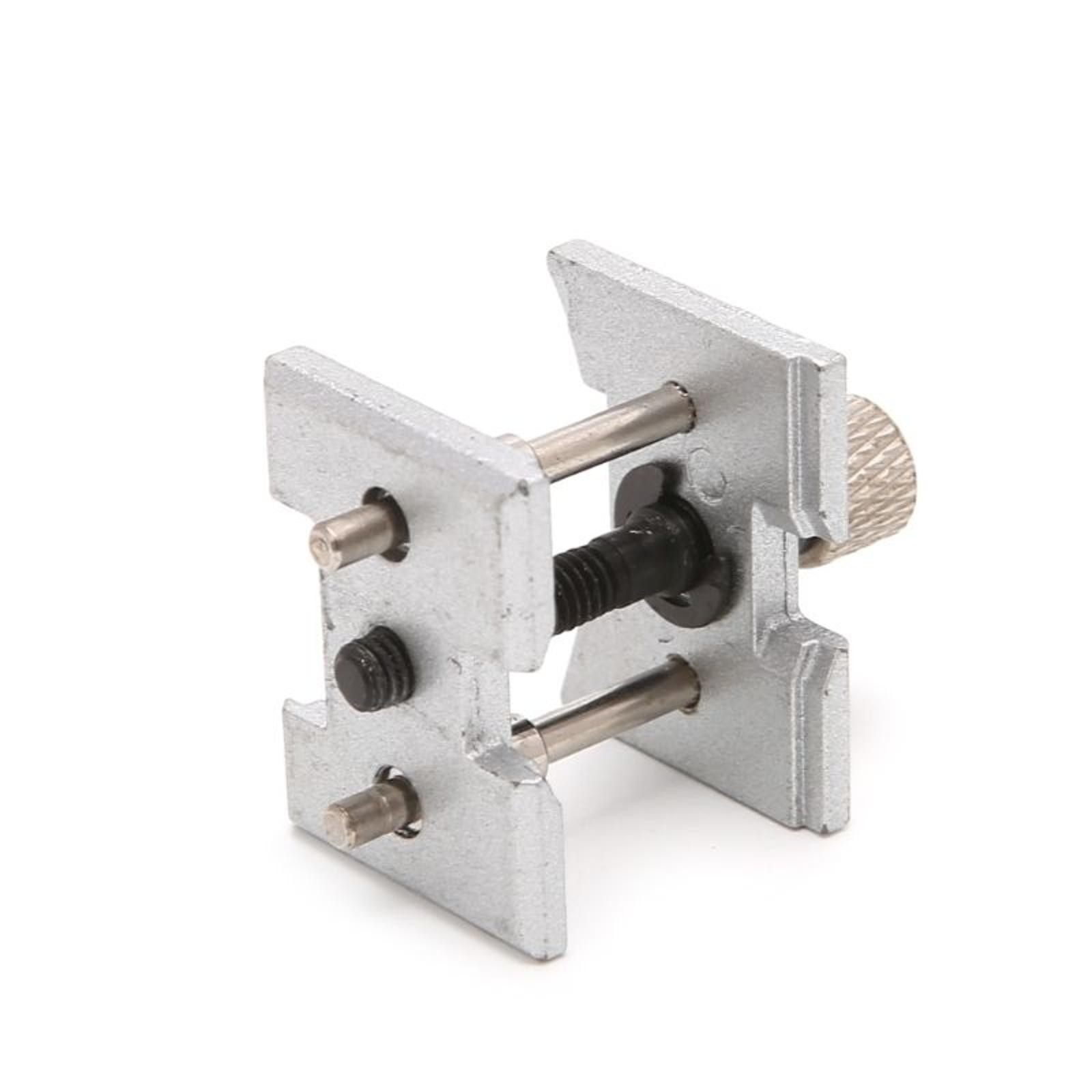 2 IN 1 Set #4039+#4040 Watch Movement Holder Metal Base Watchmaker Clamp