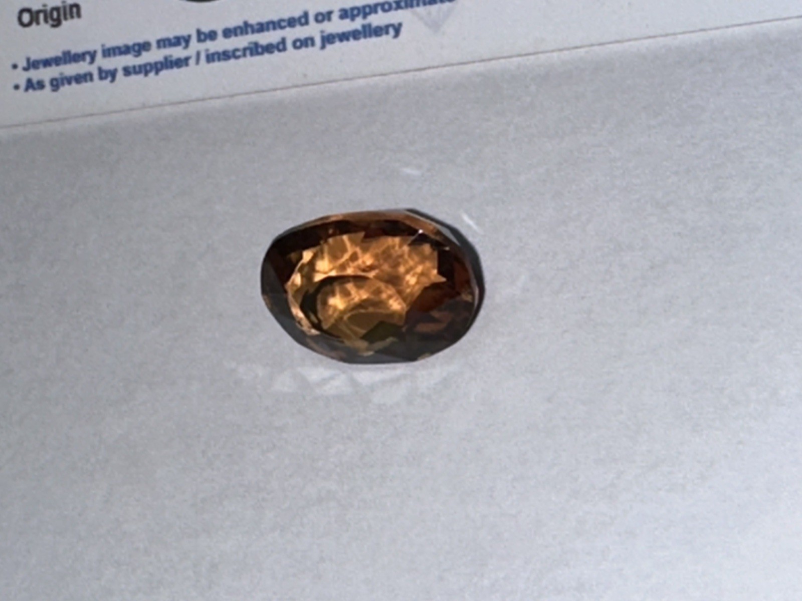 Zultanite Loose Stone 12 ct Oval Cut Faceted Color Changing Gemstone