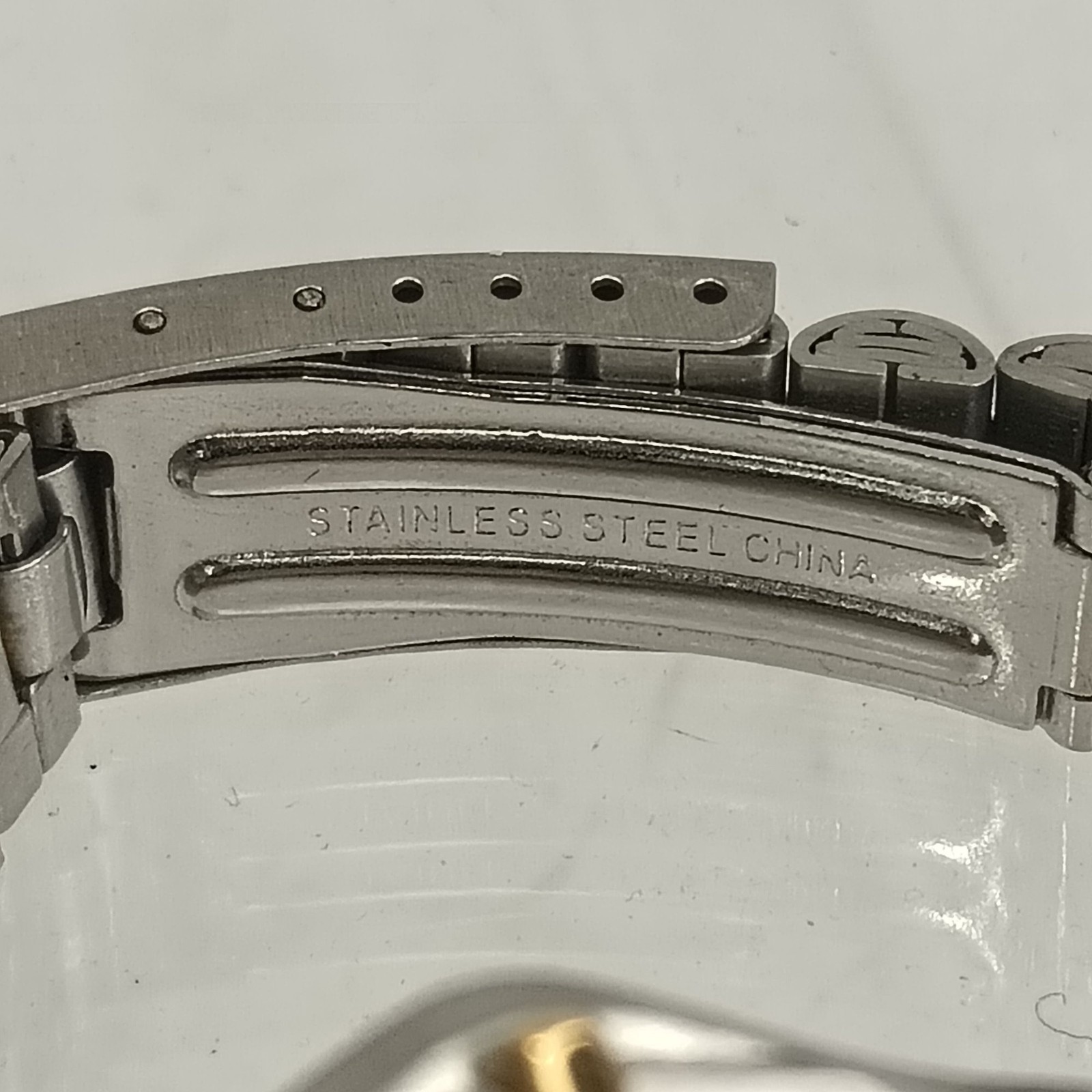 Sidio Quartz Wristwatch TwoTone Stainless Steel Gold Black Spare Repair Preloved