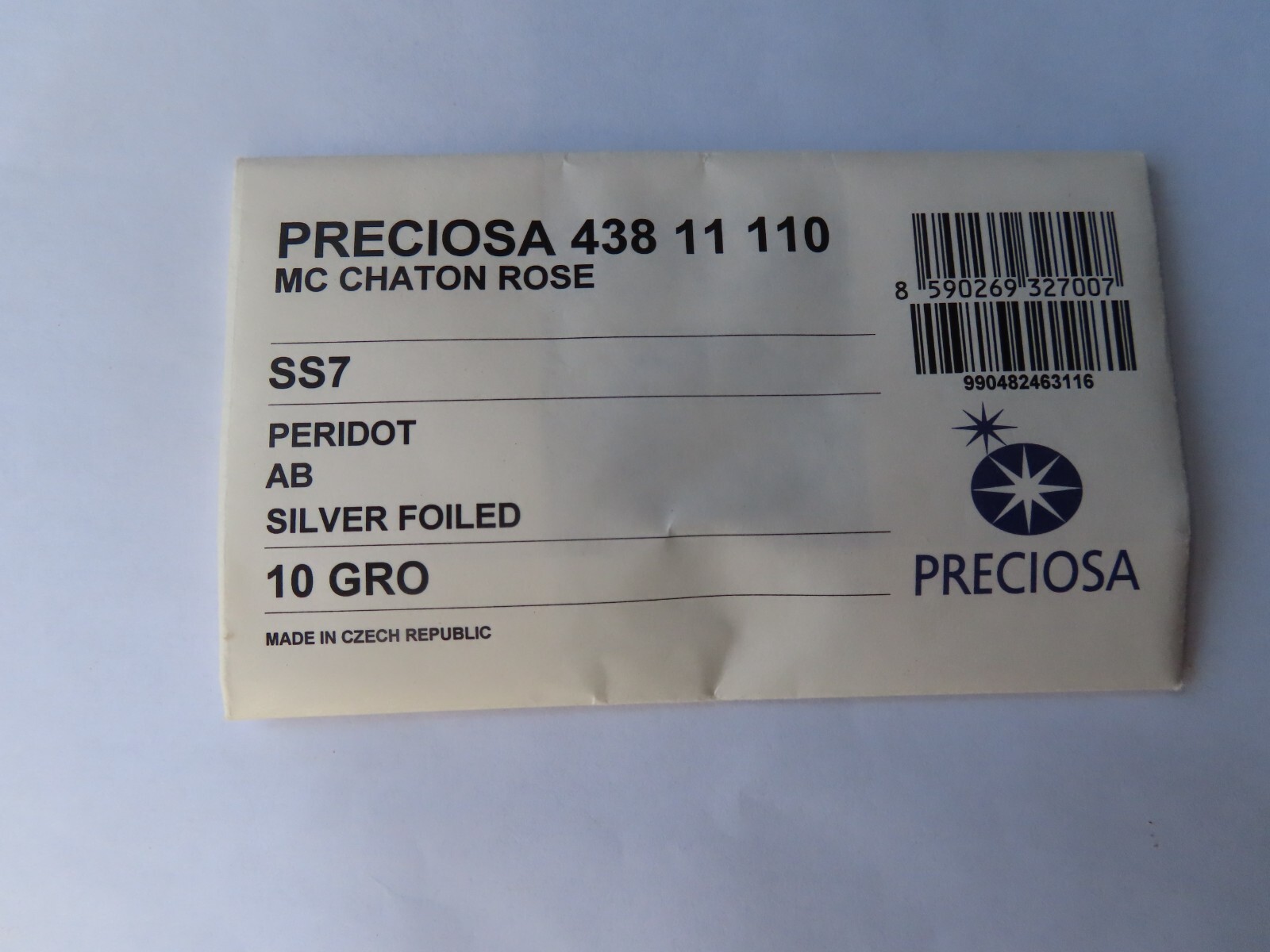 Full package 1440 Preciosa Flatbacks 7ss Peridot AB