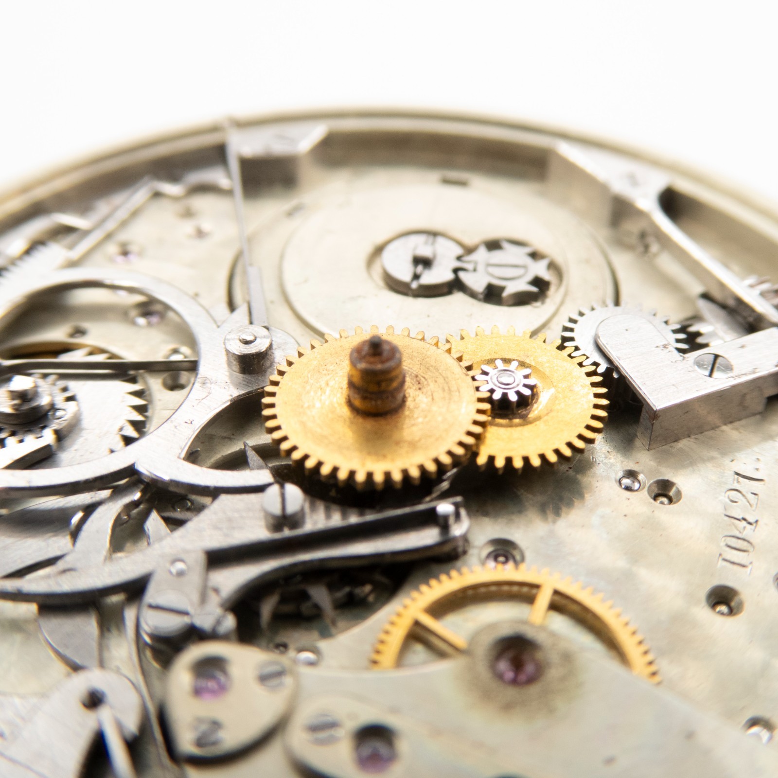 Jules Jurgensen 43 x 10.2 mm Minute Repeater Antique Pocket Watch Movement