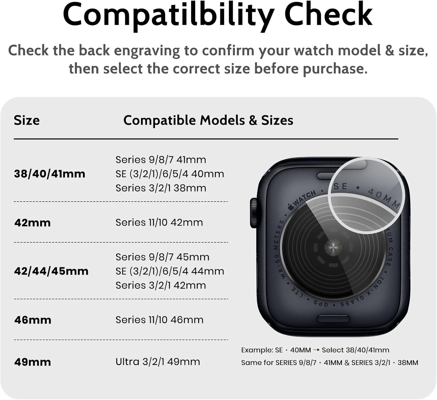 38/40/41mm, Black Gold, M1 Sport Series Rugged Case with TPU Strap Military Prot