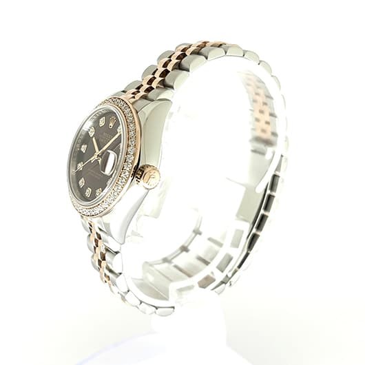 Rolex Datejust 28 279381RBR Rose Gold / Stainless Steel 28mm Automatic #KMW2267