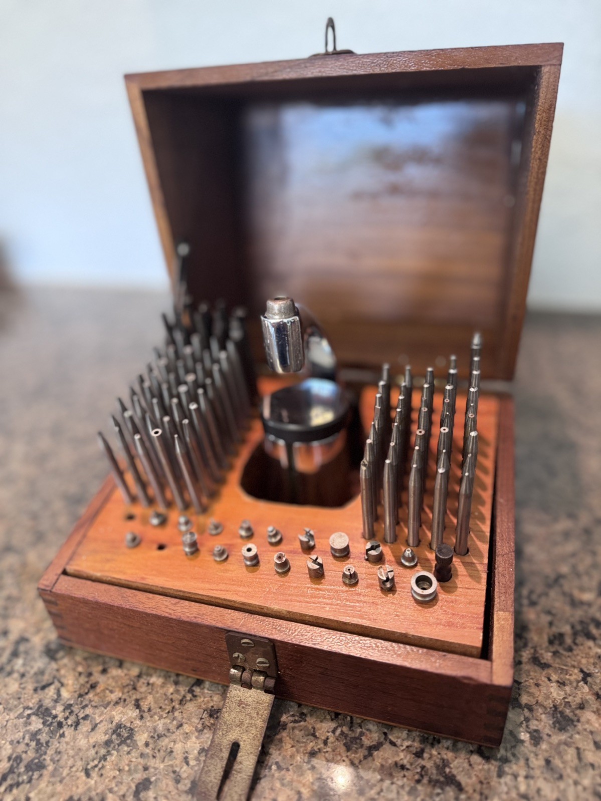 Vintage G & F Watch Staking Tool Set (G & F Manufacturing) incomplete set USA