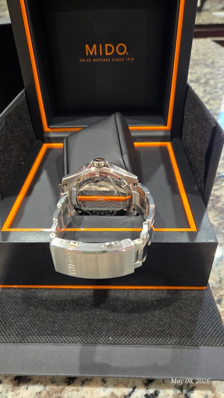 Mido Ocean Star 44mm Silver Stainless