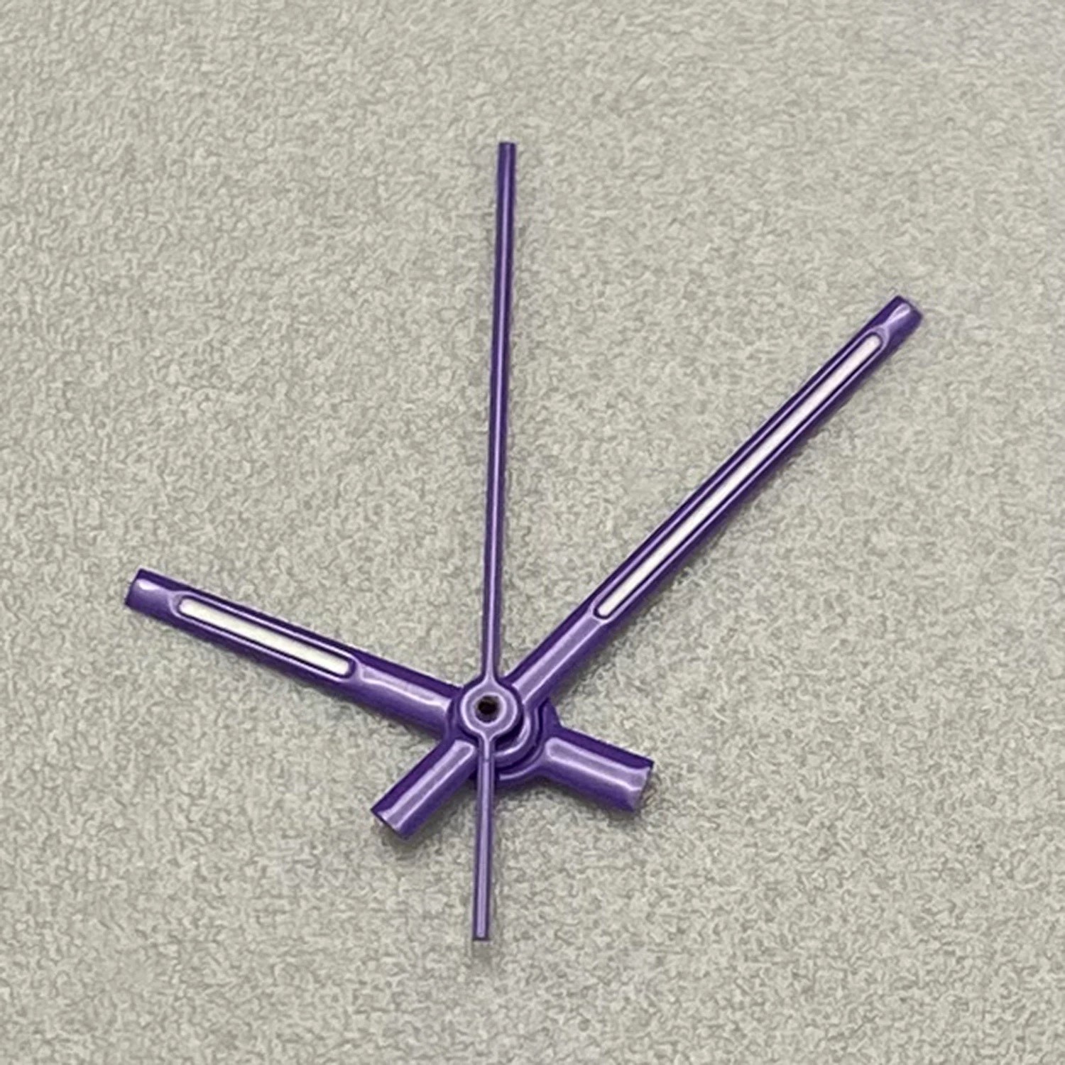 1 Set Purple Watch Hands For NH35 NH36 ETA2824/2836 Luminous 8x12x12.5mm
