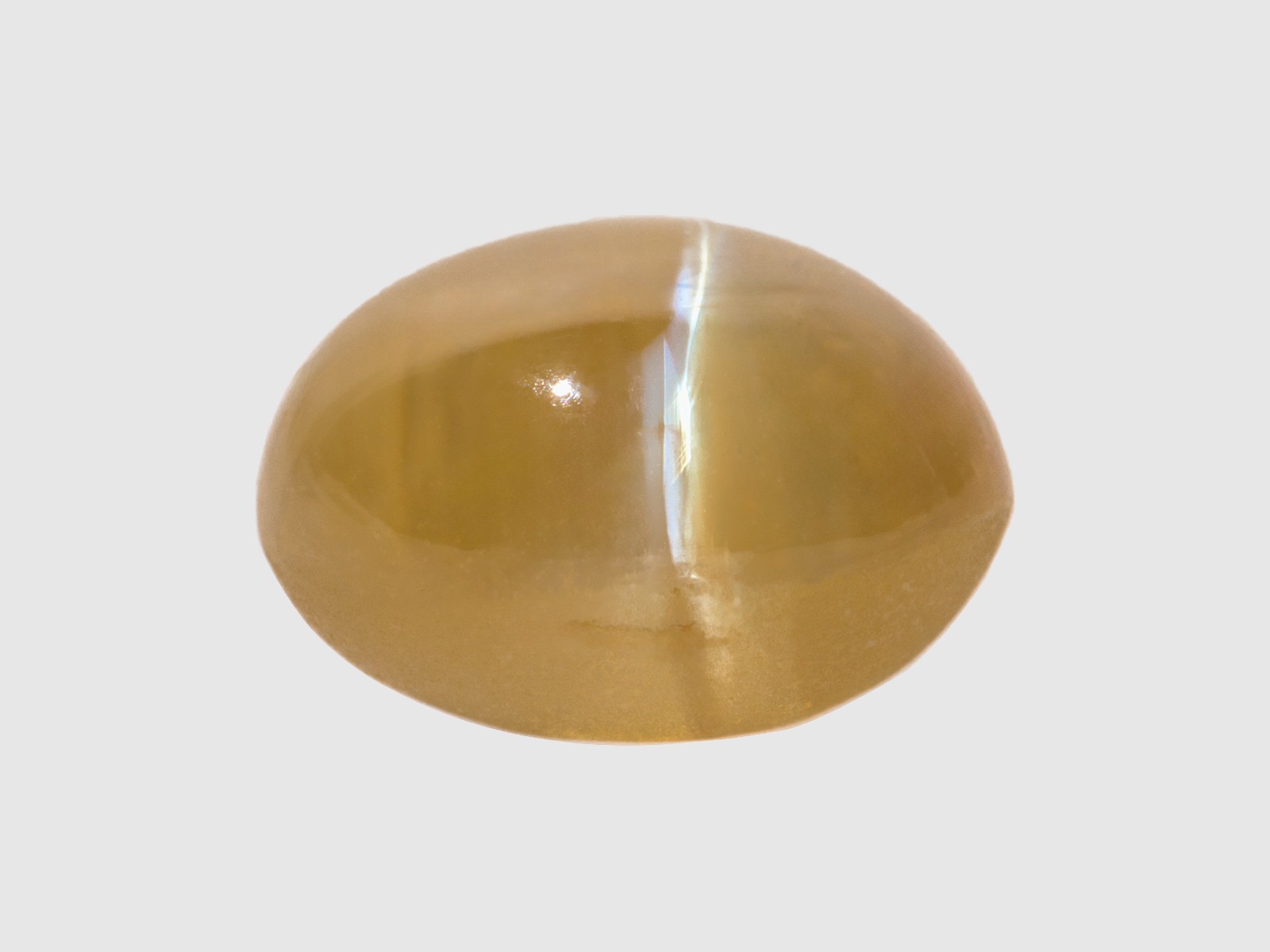 IGI Certified CEYLONESE Chrysoberyl Cat’s Eye 2.86 Ct. Natural Untreated OVAL